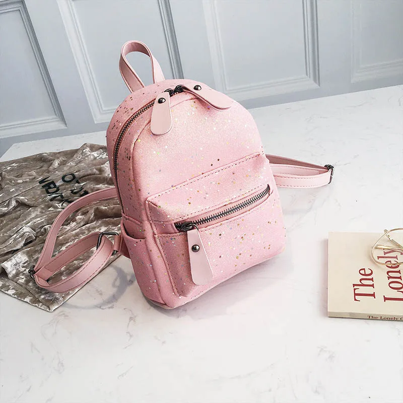 2019 moon женский мини рюкзак с блестками блестящая сумка через плечо из