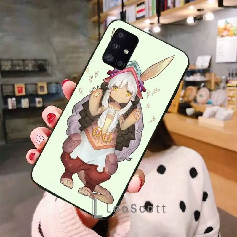 

Made in Abyss Phone Case For Samsung A32 A51 A52 A71 A50 A12 A21S S10 S20 S21 Plus Fe Ultra