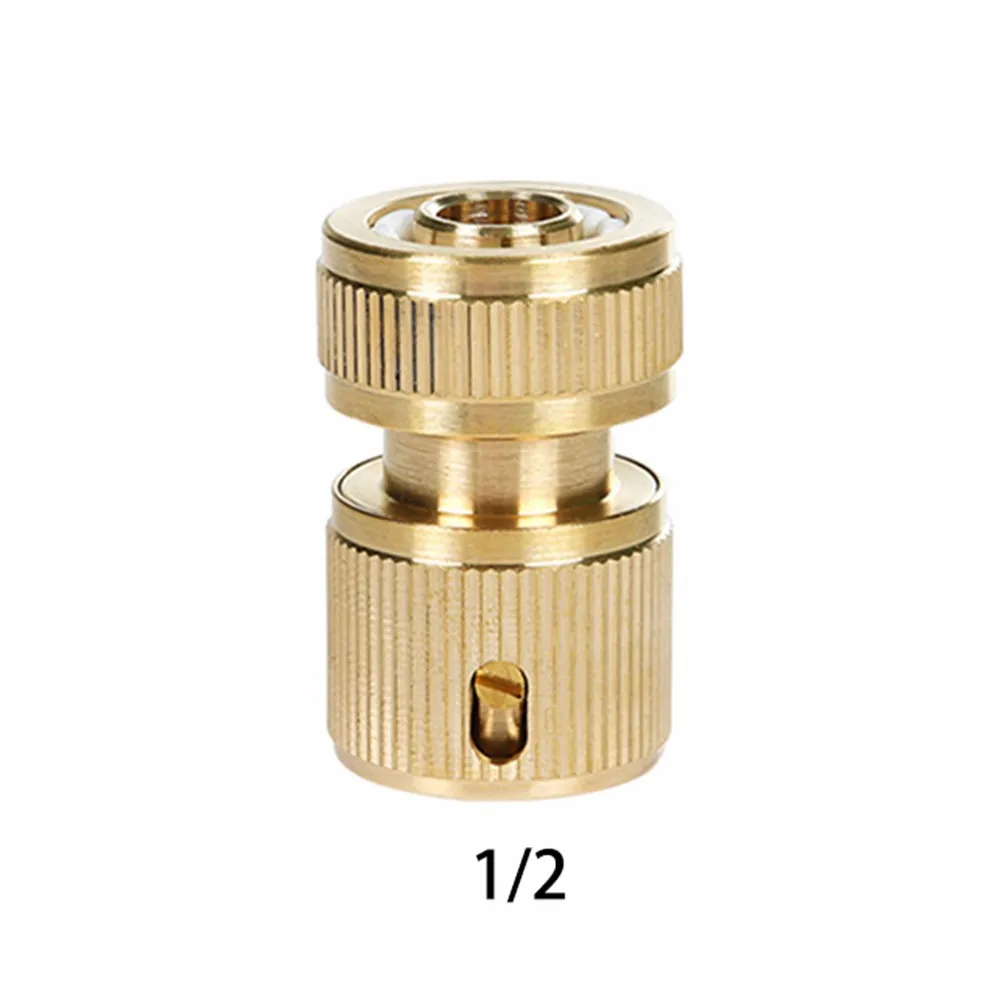 

//Brass Hose Pipe Fitting Set Garden Tap Hosepipe Quick Connectors Spray Nozzle//////