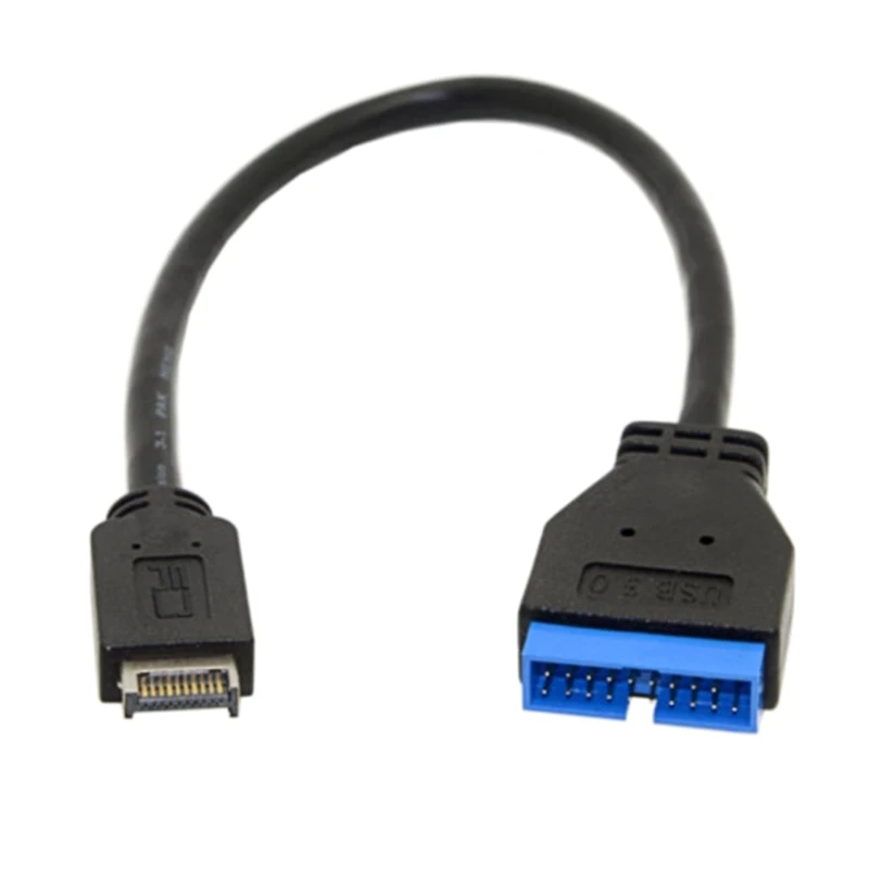 

Motherboard Durable Connector Front Panel Type-E To 20 Pin Adapter USB 3.1