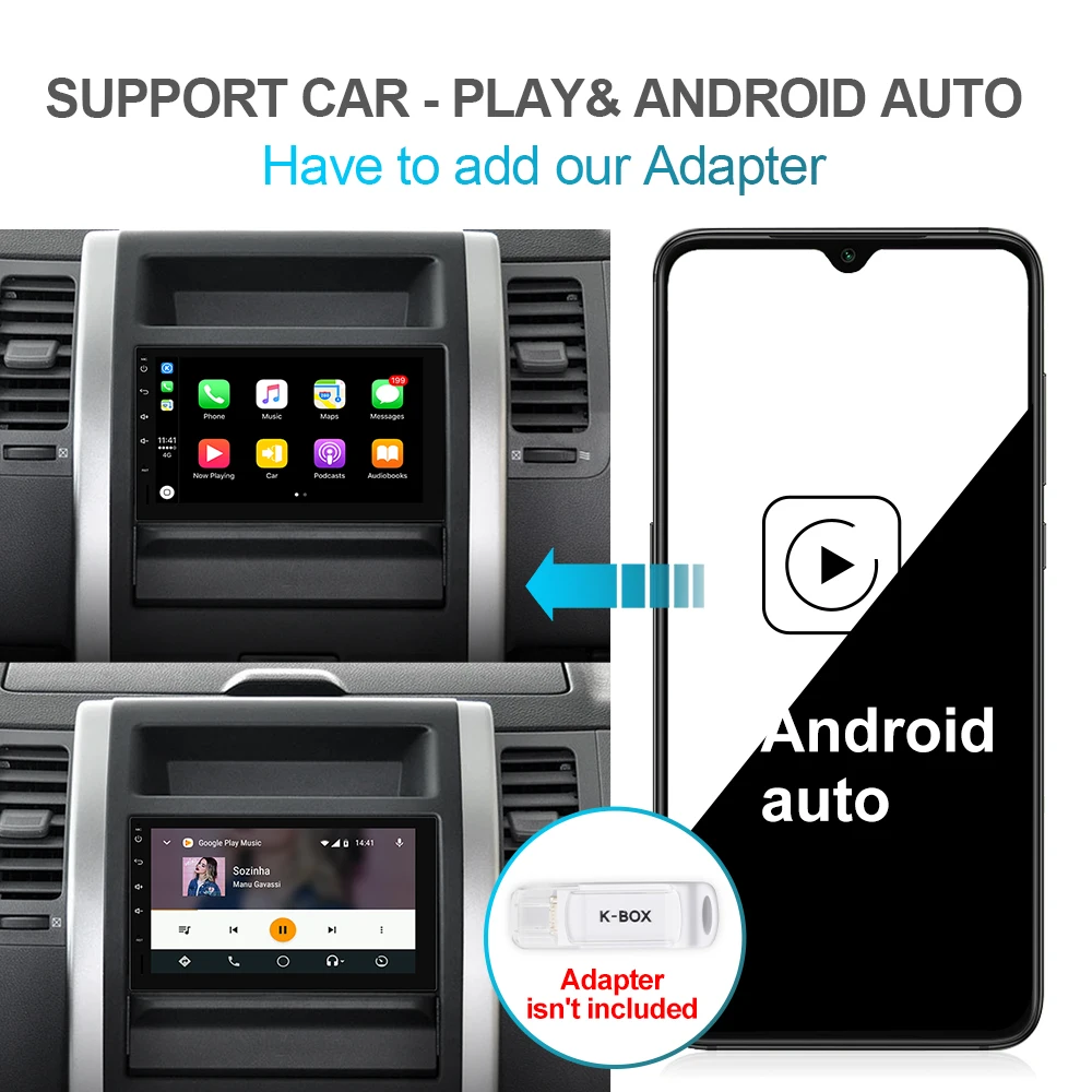 Isudar 2 Din Авто Радио Android 9 для Nissan/Xtrail/Tiida/hyundai/KIA Автомобильный мультимедийный плеер