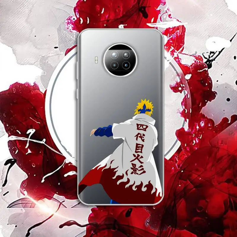 

Naruto Akatsuki Itachi Uchiha anime Phone Case Transparent for Xiaomi Redmi note 10 t 8 9 pro lite 11