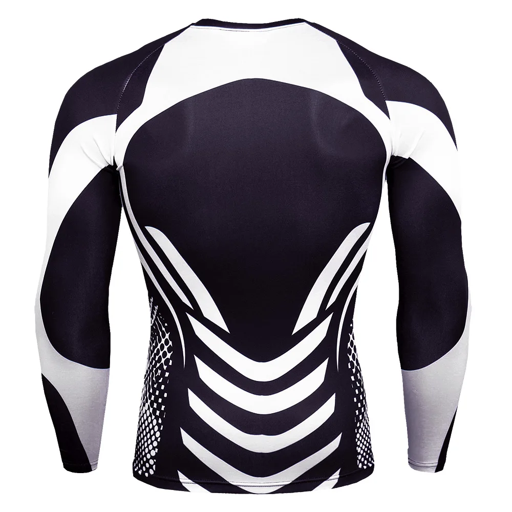 Рубашка с длинными рукавами Mma Rashguard Muay спортивная одежда в тайском стиле эластичная футболка для занятий боксом и фитнесом