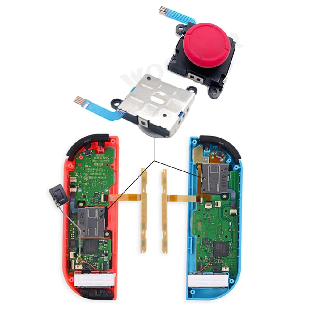 3D аналоговые Сенсор Стик Джойстик для Nintendo Switch Joycon аксессуары игрового