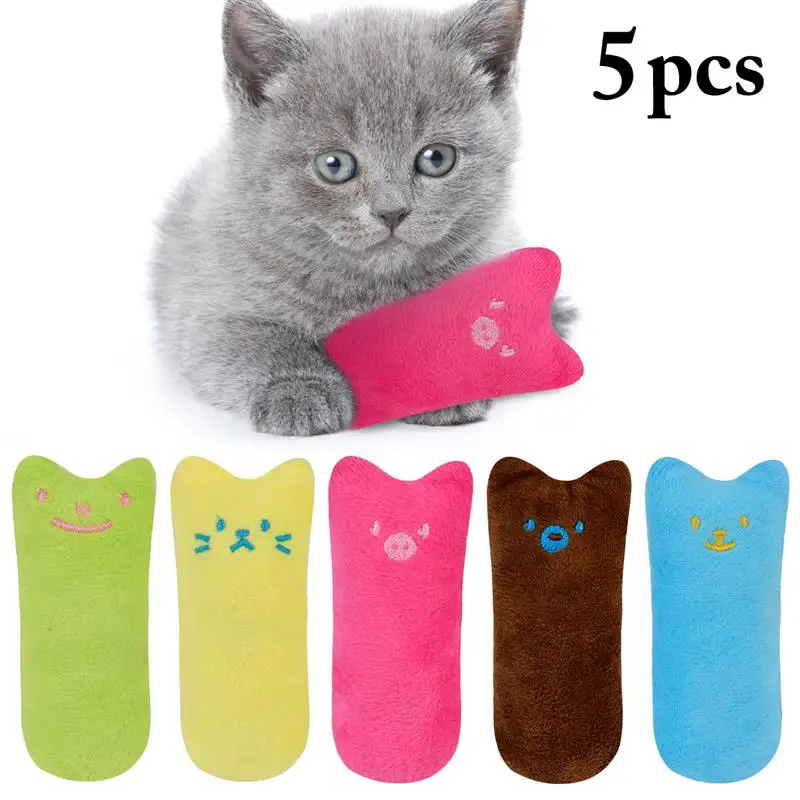 

5 шт., игрушки для кошек С Кошачьей Мятой