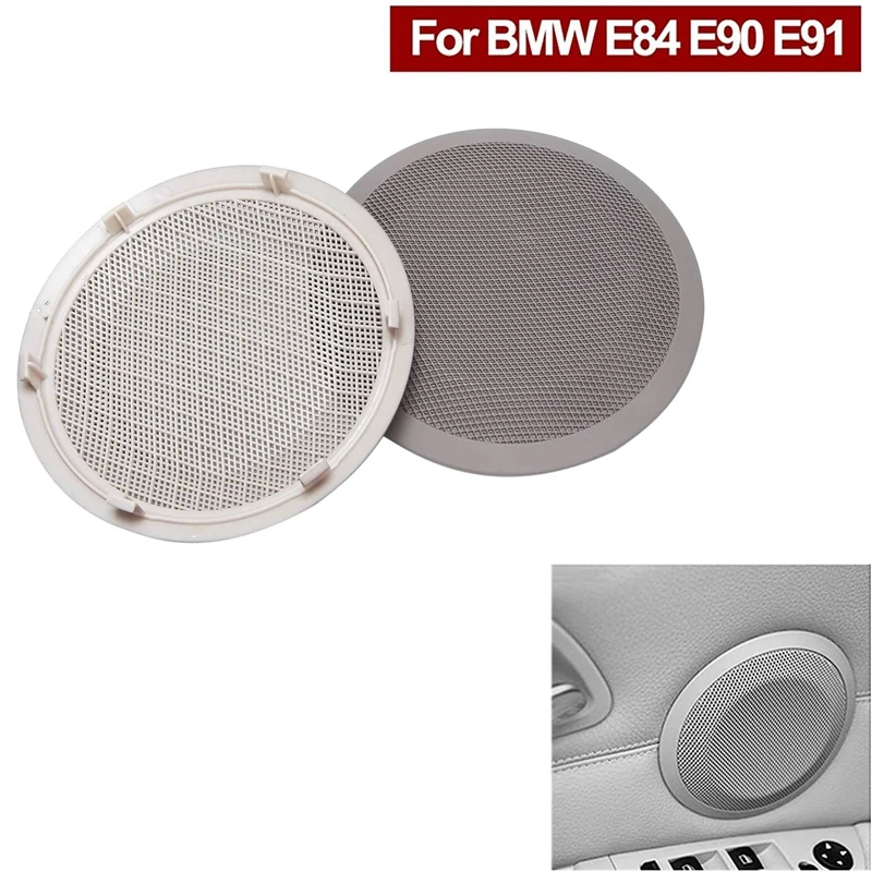 

Interior Door Horn Audio Sound Loudspeaker Cover Replacement For-BMW 3 Series E90 E91 E84 Speaker Cover