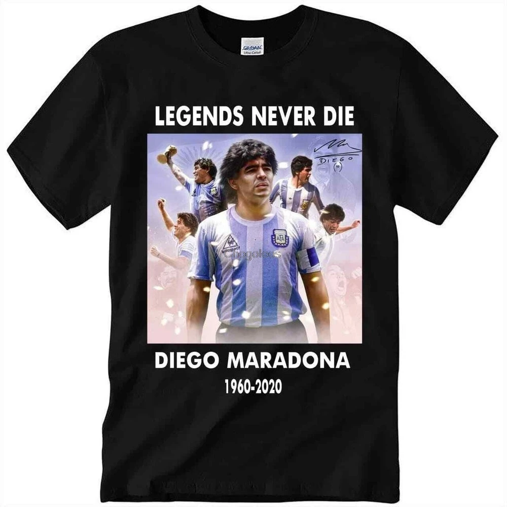 Футболка Rip Maradona Диего Марадона 10 футболка Подарочная одежда легенда а