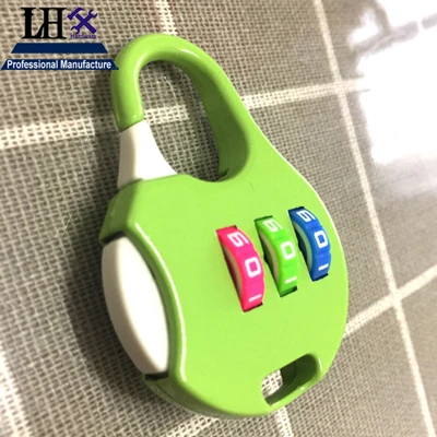 LHX MS527 кодовый замок с паролем для хранения-шкатулка для ювелирных изделий женская сумка рюкзак для девочек дневник ящик DIY i - Цвет: Green 1pcs