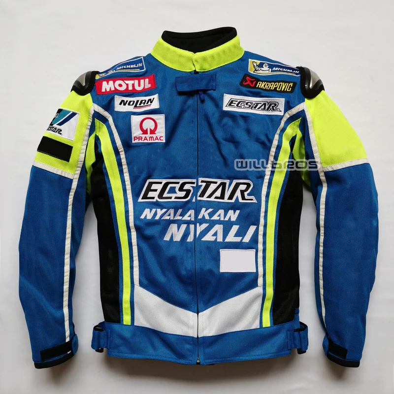 Мотоциклетная летняя сетчатая текстильная куртка из ткани Оксфорд для Suzuki Motocross