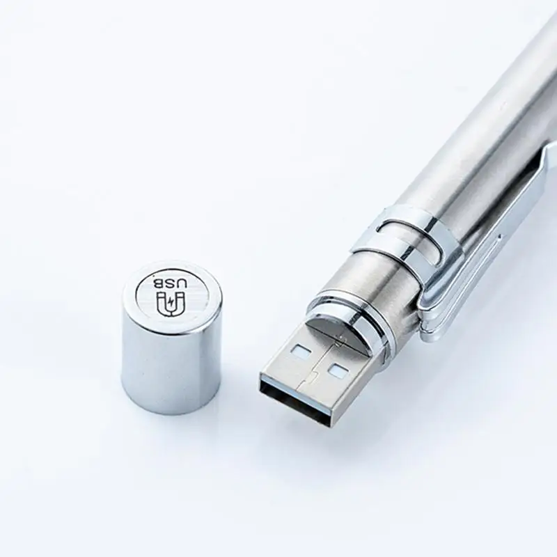USB Перезаряжаемый медицинский удобный светильник с ручкой мини-вспышка для кормления светильник светодиодный фонарь лампа с зажимом из нержавеющей стали карманный светодиодный светильник-вспышка