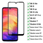 Защитное стекло для Xiaomi Redmi Note 7, Redmi Note 8 Pro, 8T, 8A, mi 9 SE, 8 Lite, A3, 9T