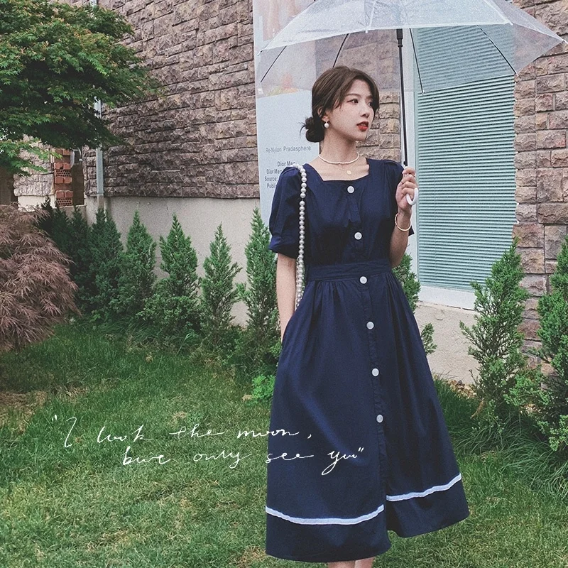 Отгрузка 2021 летнее новое длинное платье с лентой | Женская одежда