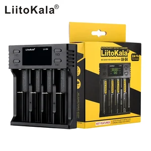 LiitoKala lii-S4 Lii-PD4 Lii-PL4 lii-S2 lii-402 lii-202 lii-S8 lii-S6 battery Charger 18650 26650 21700 lithium NiMH battery