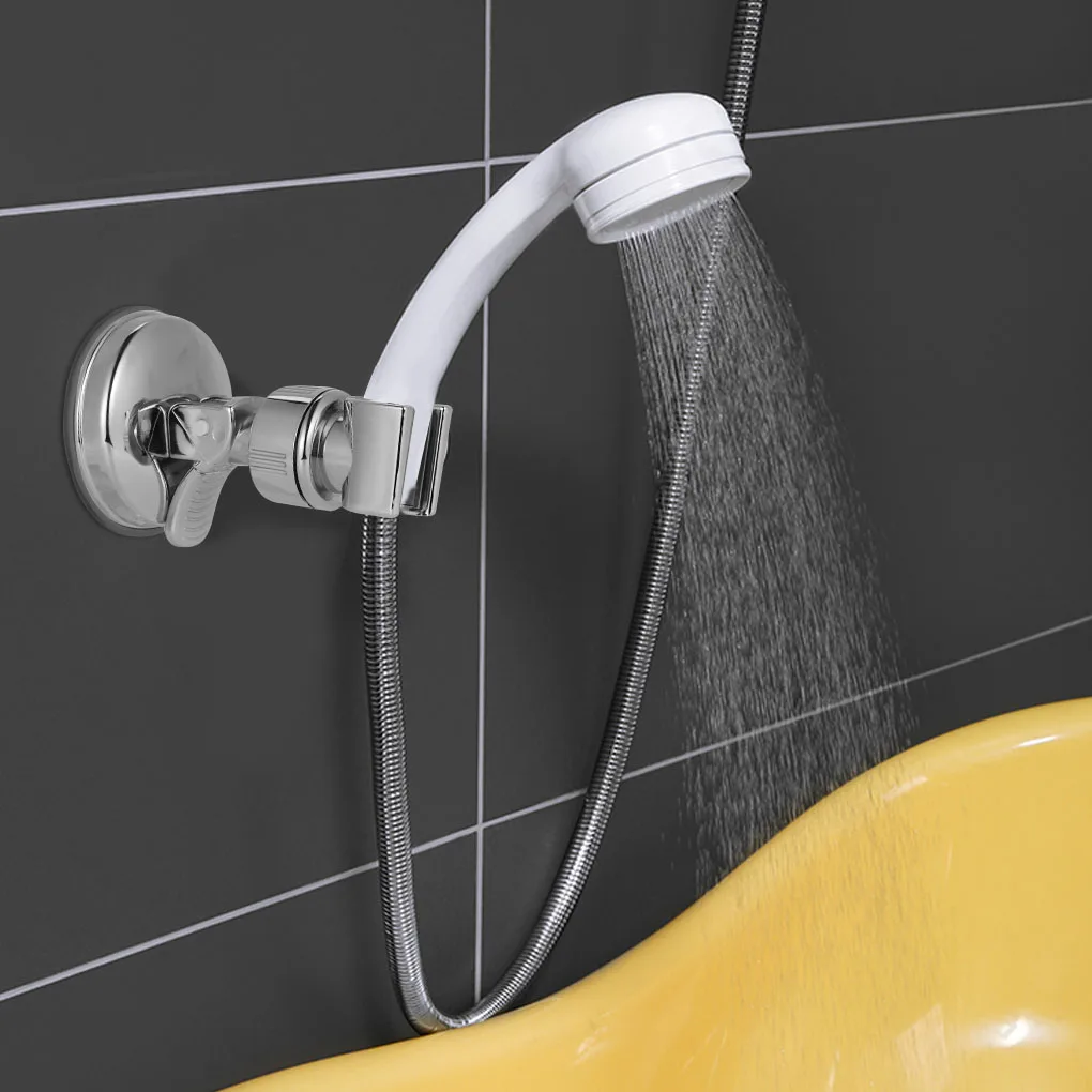Adjustable Hand Shower Holder Suction Cup Bracket Wall Mounted ABS Not Fall Off Stable | Обустройство дома