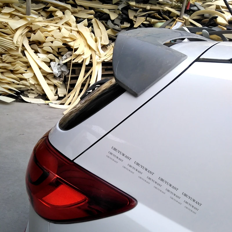 

UBUYUWANT For Kia Sportage R 2011-2017 Auto ABS Plastic Material Unpainted Primer Color Rear Trunk Wing Rear Roof Spoiler