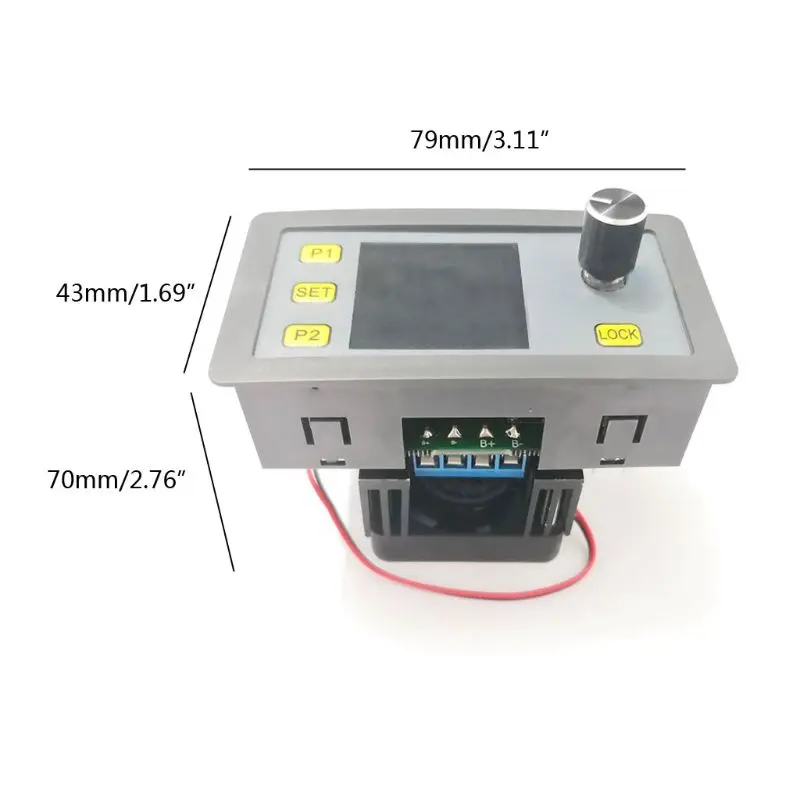 

30V 30W Constant Current Electronic Load Module Adjustable Color Screen Ammeter