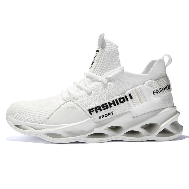 

2021 Lightweight Sneakers Men Running Shoes Shock Cushion Breathable Comfortable Male Footwear Outdoor Sports Platform Sneakers