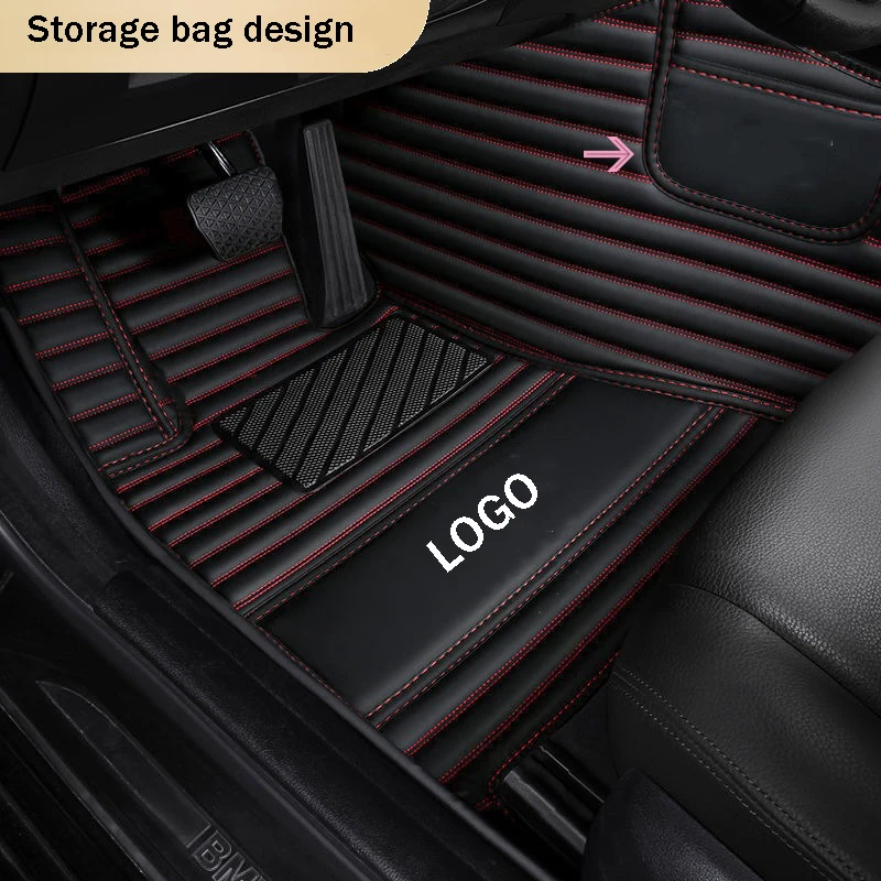 Пользовательские 5-местные автомобильные напольные коврики с логотипом для