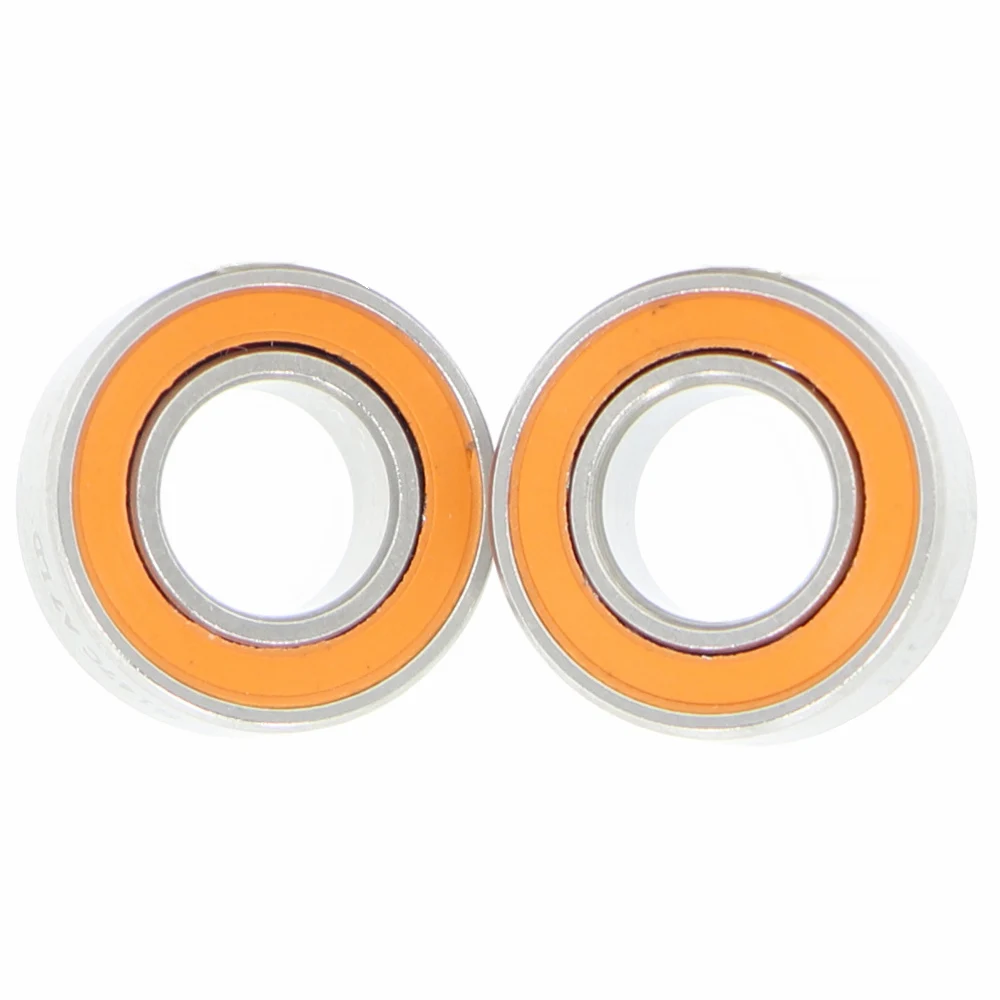 

2PC S688CW4 2RS ZZ Bearing 8x16x4 mm ABEC-7 Stainless Steel Hybrid Ceramic Bearing S688W4 Ball Bearings 688W4