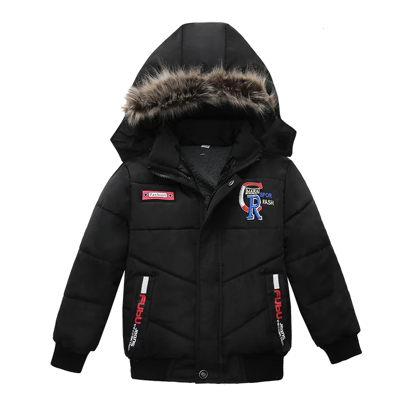 Baby Boys Jacket 2019 Winter Clothes For Children Kids Hooded Warm Outerwear Coat Boy 2 3 4 5year |