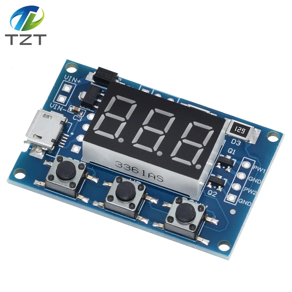 Постоянный ток 5 30V/Micro Usb 5V Мощность независимый генератор PWM 2 канала
