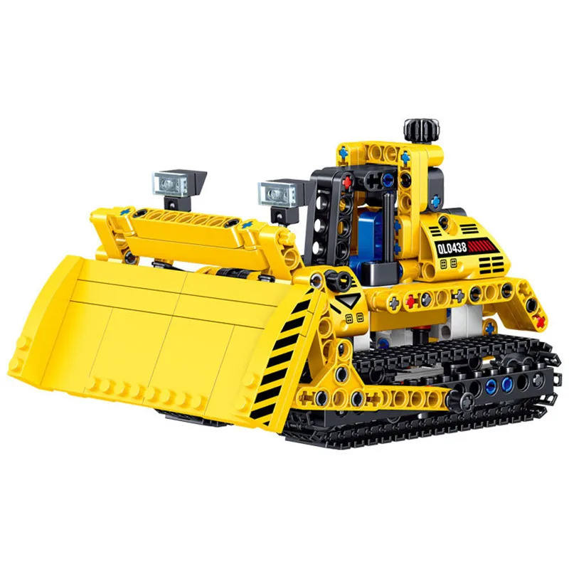 

Городской инженерный бульдозер автомобиль строительный блок грузовик экскаватор городской строительный автомобиль кирпичи игрушка для д...