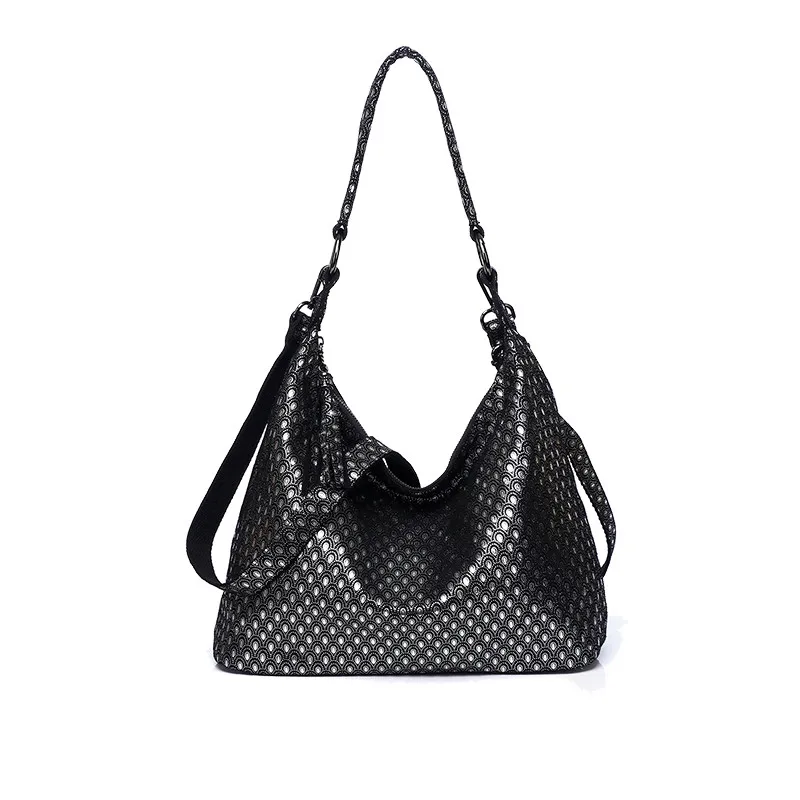 Женская сумка через плечо из искусственной кожи большая высококачественной