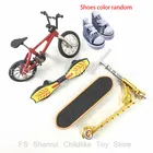 Мини-самокат, двухколесный скутер для пальца с обувь с изображением пальцев, детские развивающие игрушки, металлический мини-велосипед на палец, игрушки для мальчиков