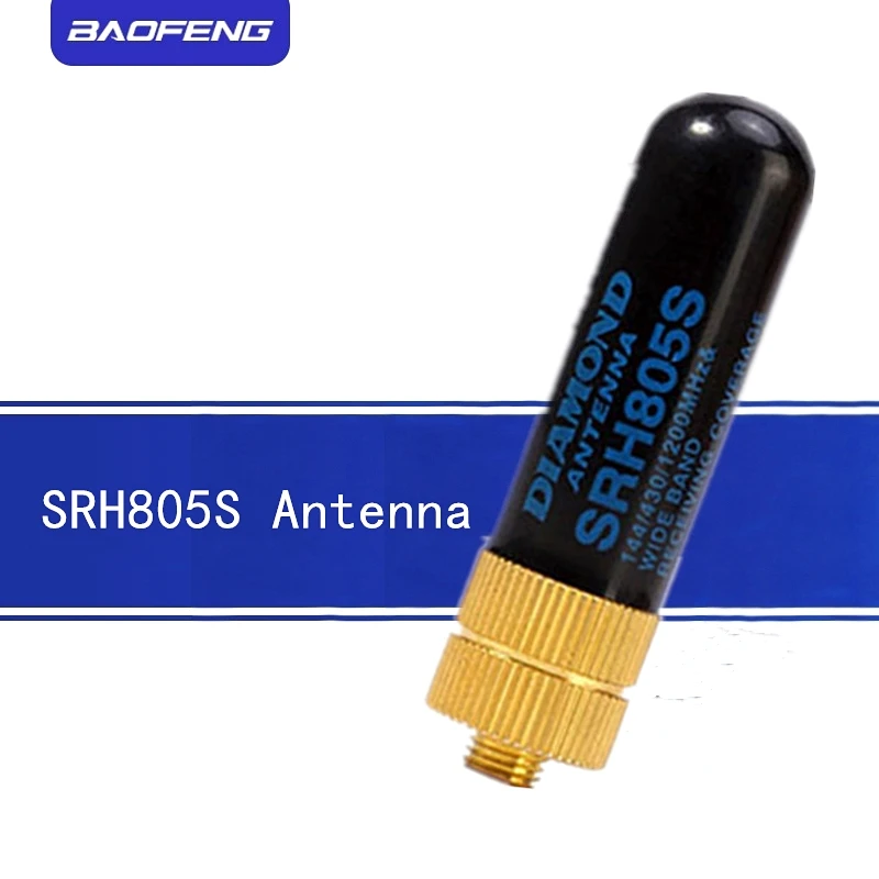 2 шт. иди и болтай Walkie talkie “иди SMA антенна SRH805S Baofeng Короткие Радио Антенна для baofeng