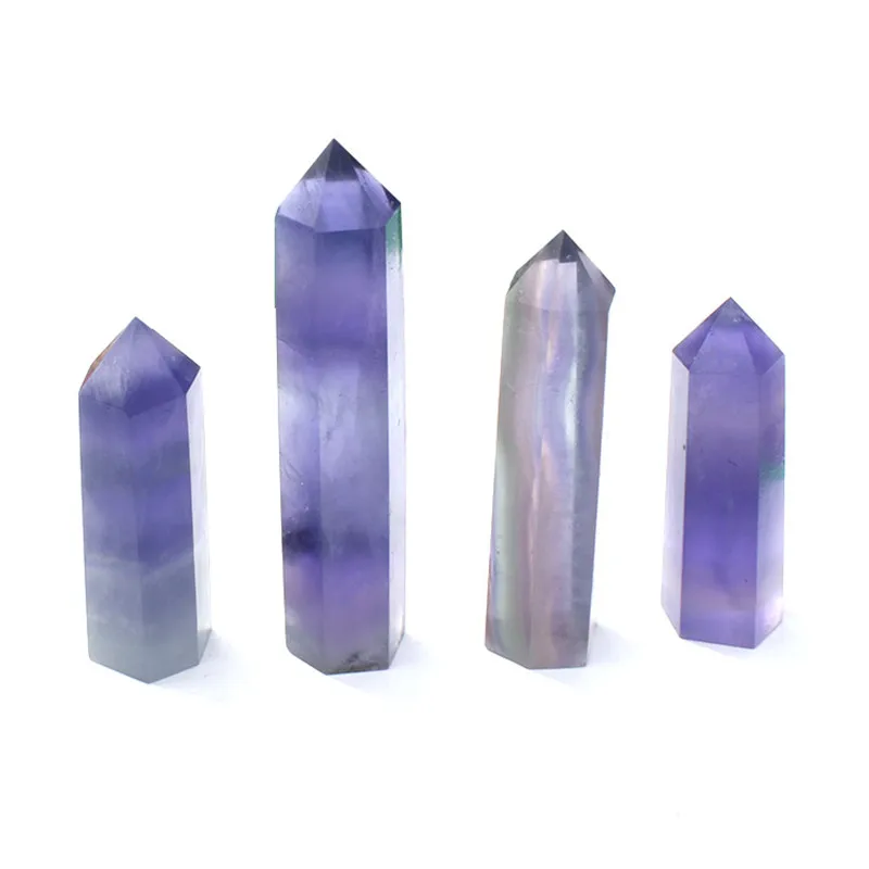 1 Kg natural blue fluorite crystal tower healing crystal point for home decoration