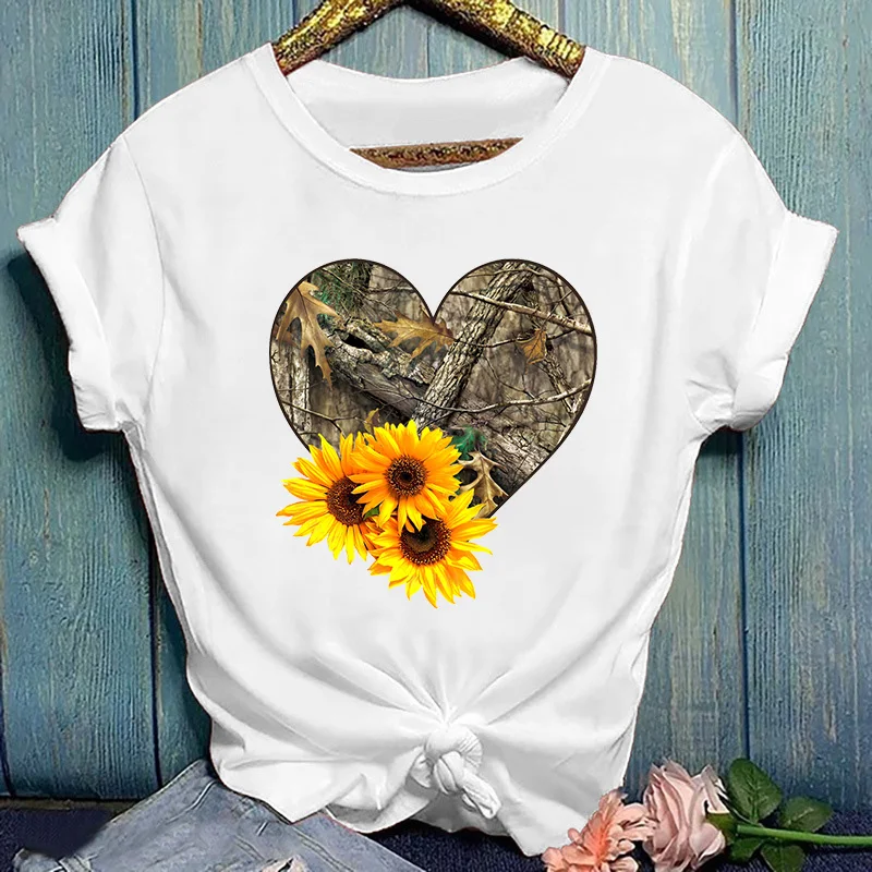 

Women Graphic O Neck Fashion Casual Cute Style Lady Tees Cartoon Print Tops White Clothing Womens T-Shirt Female T Shirt