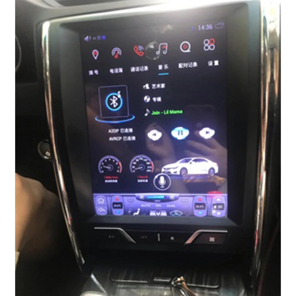 ZJCGO Автомобильный мультимедийный плеер стерео GPS навигация Радио Навигация Android