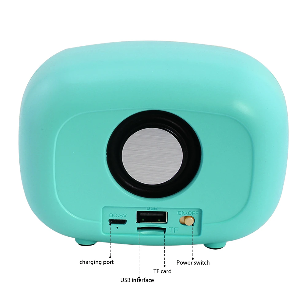 CHYI Мини Портативный Bluetooth FM радио динамик s милый подарок для детей беспроводной