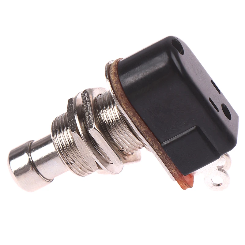 spst momentary weichen touch push button stomp fuß pedal schalter elektrische gitarre schalter off momentary auf free global shipping