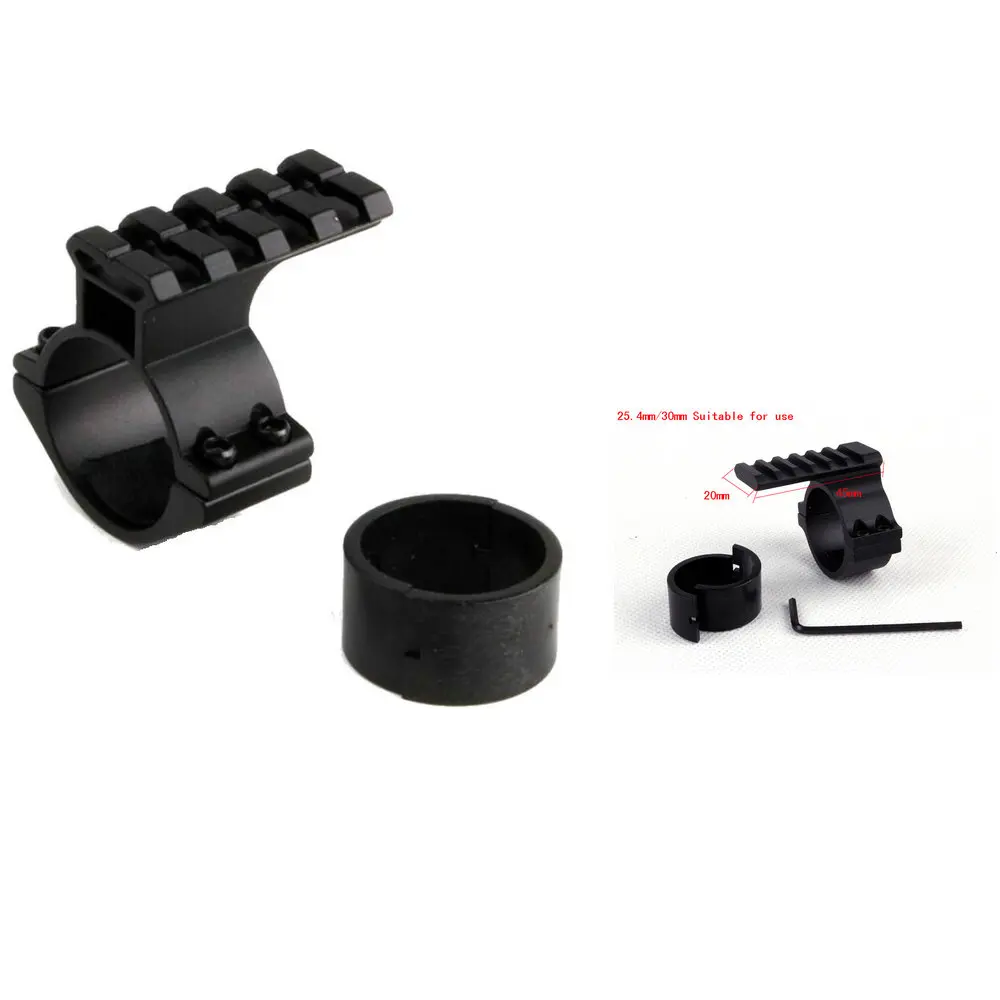 Ohhunt Охотничий Тактический прицел лазерный фонарик бочонок Крепление 25 4 мм и 30