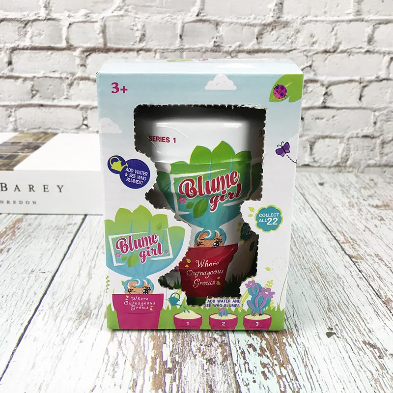 Новый Blume игрушечных кукол хобби волшебный горшок для растений цветение сюрприз