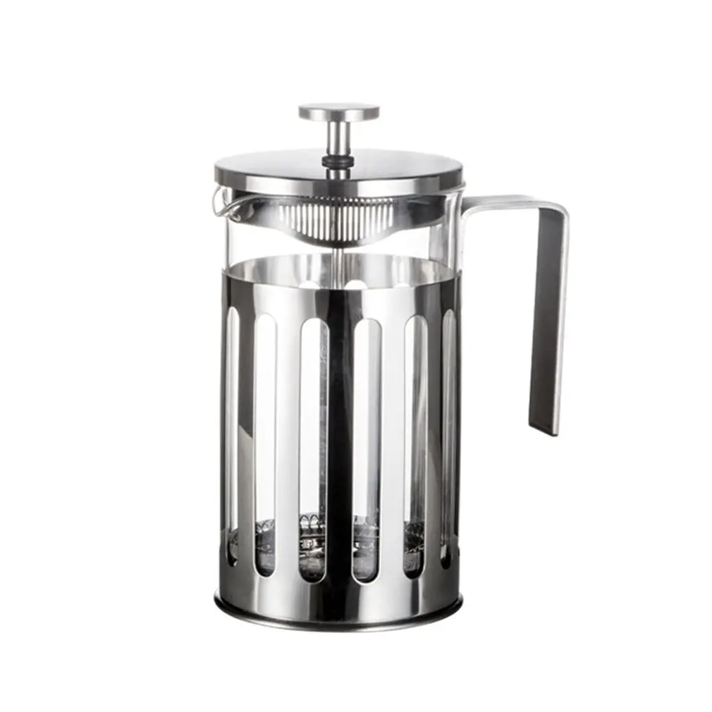 350ml/600/1000ml Stain steel French Press Coffee Maker Cafetiere Percolator Insulated Tea Brewer Pot With Filter Baskets | Дом и сад