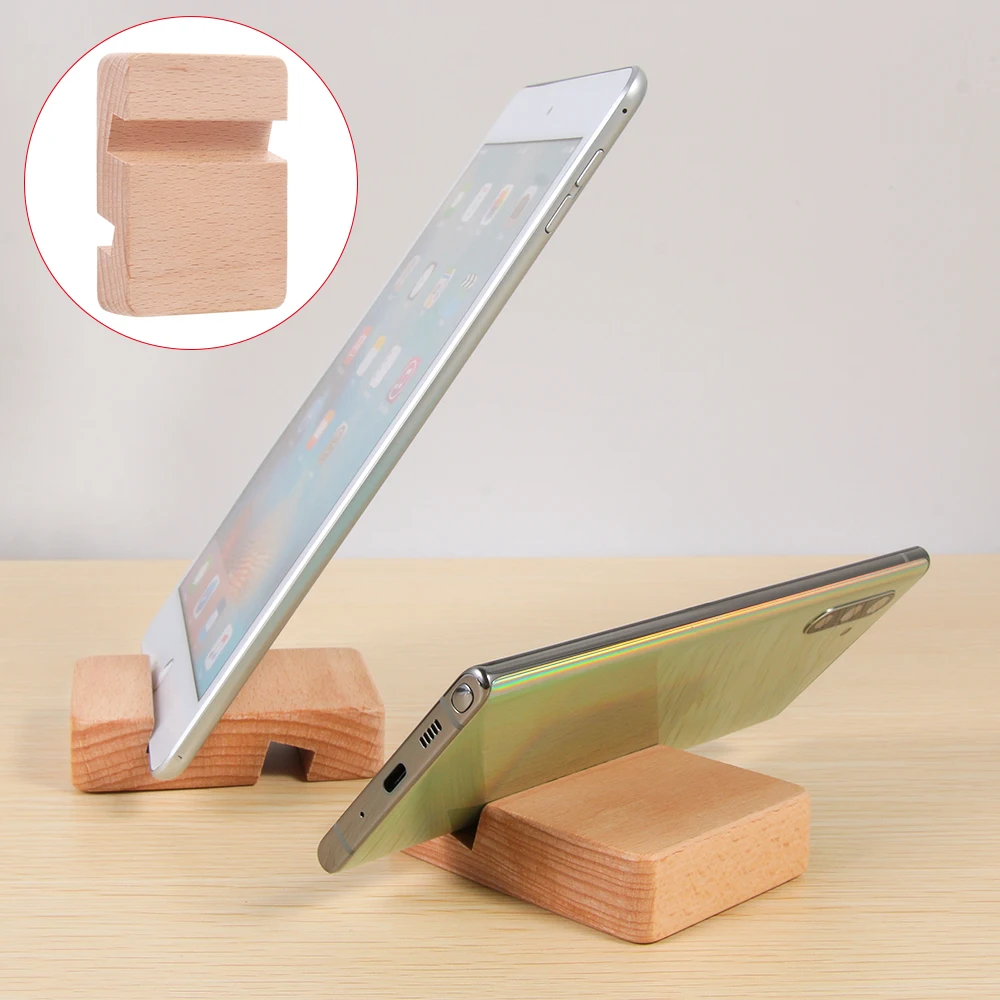 Новинка 1 шт. деревянная подставка для мобильного телефона Samsung Galaxy S10/S10 + Note10/10 Apple