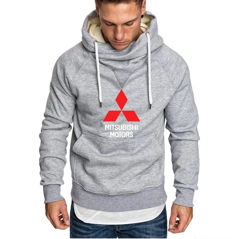 

Hoodies Men Mitsubishi Car Logo Print Sweatshirt Spring Autumn Men Hoodie hip hop harajuku Fashion Casual Hoody Fleece tracksui
