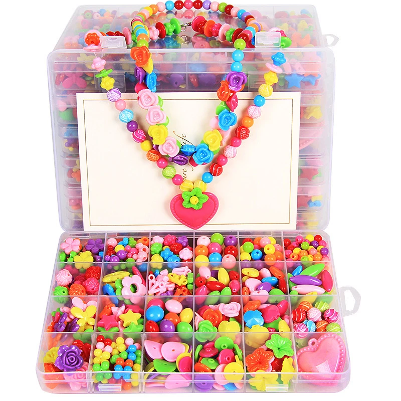 

DIY Puzzle Beads 24 style Refill Beads puzzle Crystal DIY water spray beads set ball games 3D handmade magic toys for children