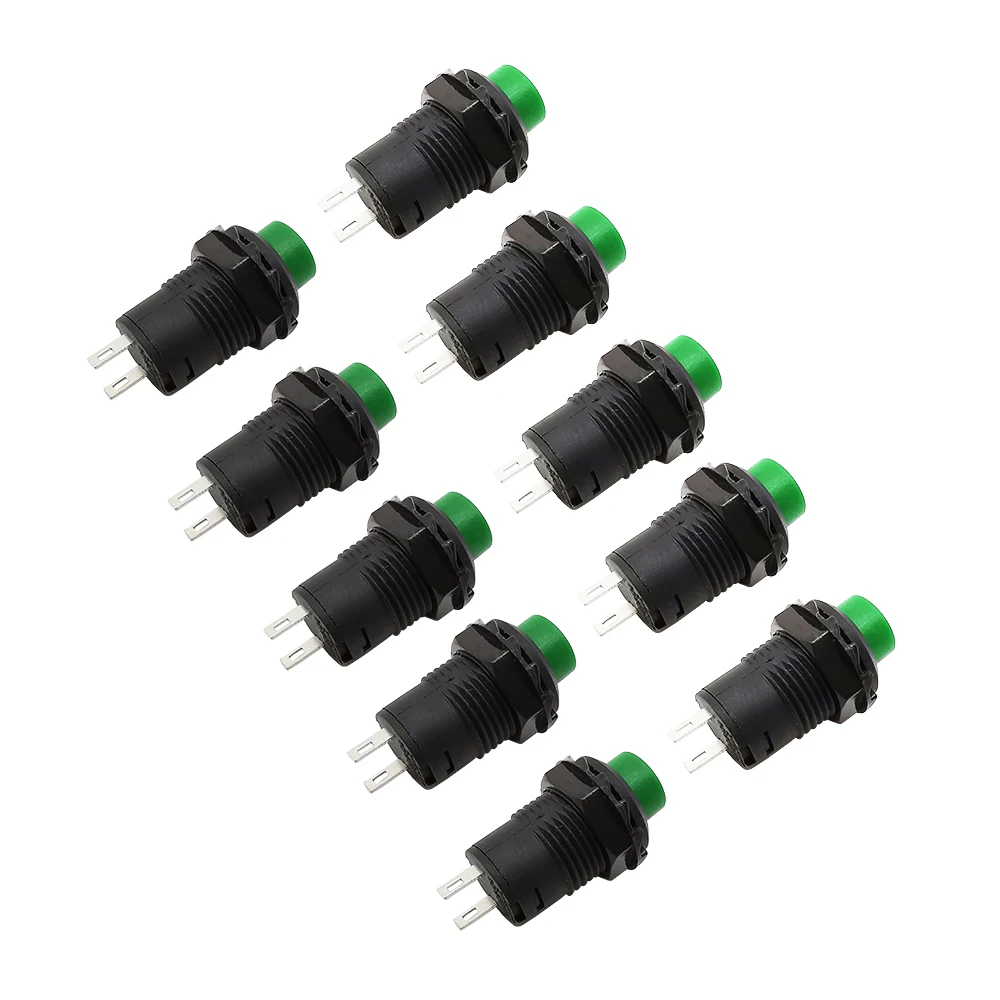 10 шт. самоблокирующийся/кнопочный выключатель с самовозвратом 3A /125VAC 1.5A/250VAC DS428