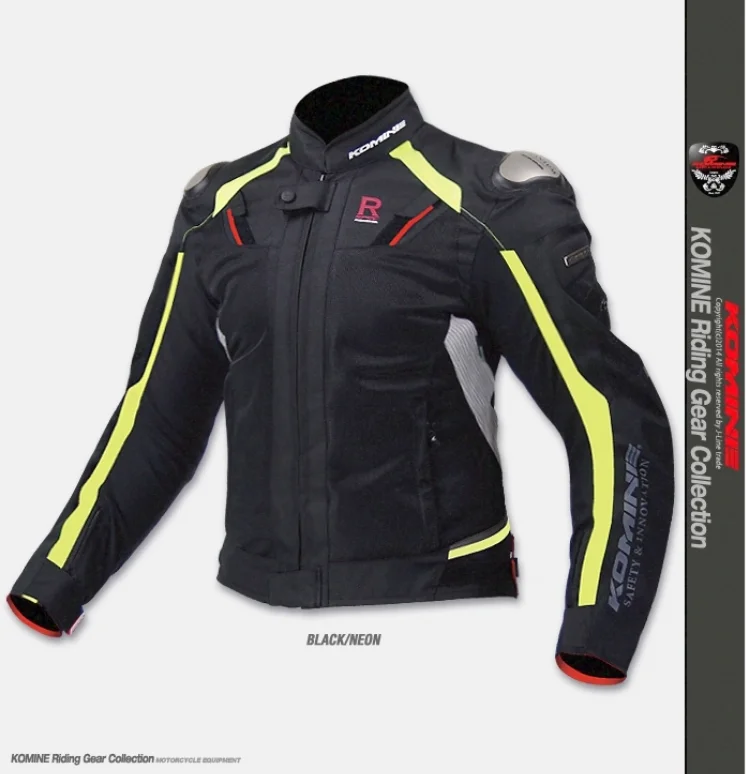 AAA Качество Новый KOMINE JK 063 из титанового сплава Автомобильная гонка мотоциклетная