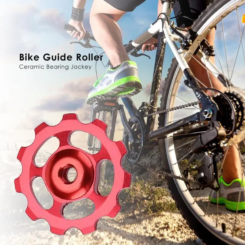 Направляющий ролик для велосипеда из алюминиевого сплава керамический