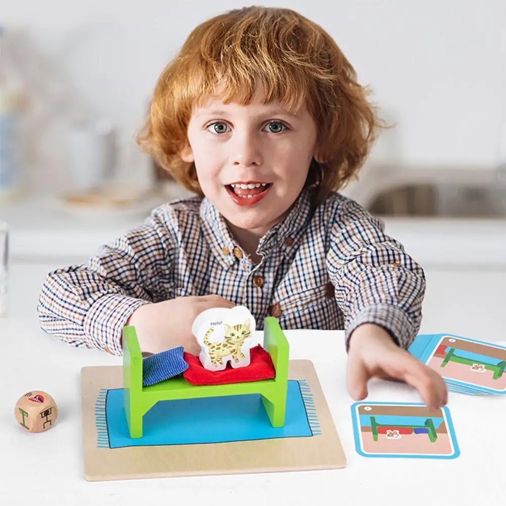 

Matching Toys For Children, Early Education To Improve Memory, Concentration Training, Board Games, Building Blocks, Educational