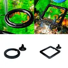 Кольцо для аквариума, кормушка для рыб, аквариумная станция для кормления, плавающее пищевое растение, круг для плавучести, 1 шт., кольцо для кормления, аквариумная рыба