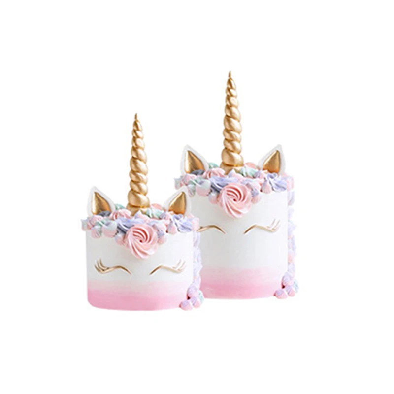 New Unicorn Horn Shape Silicone Cake Decorating Mold Fondant Pastry Mould Chocolate Gum Paste Kitchen Baking Tools | Дом и сад