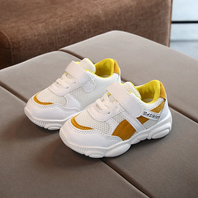 autumn air mesh breathable sport shoes for baby boys girls toddler net casual children sneakers panda no slip basket femme 2019 | Детская