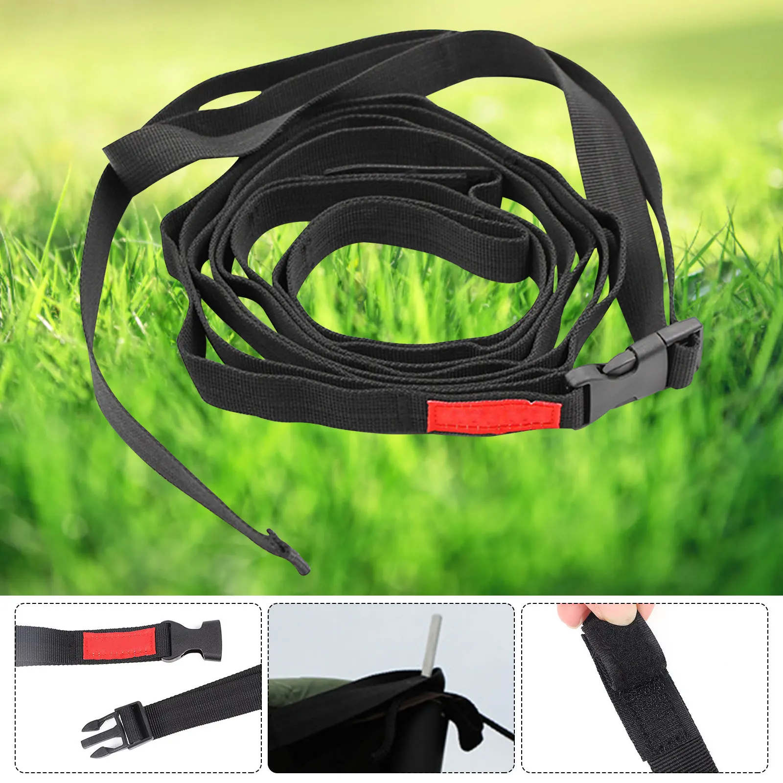 Открытый Кемпинг ремешок вешалка 6.5фт подвесной ремень для кухонной утвари сумок