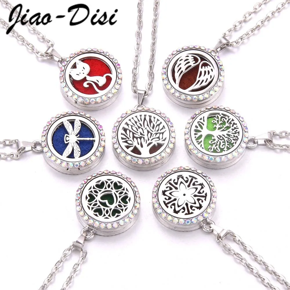 

Новый ароматерапия Цепочки и ожерелья Нержавеющая сталь открытые духи медальон Эфирное Масла диффузор Цепочки и ожерелья Ароматические у...