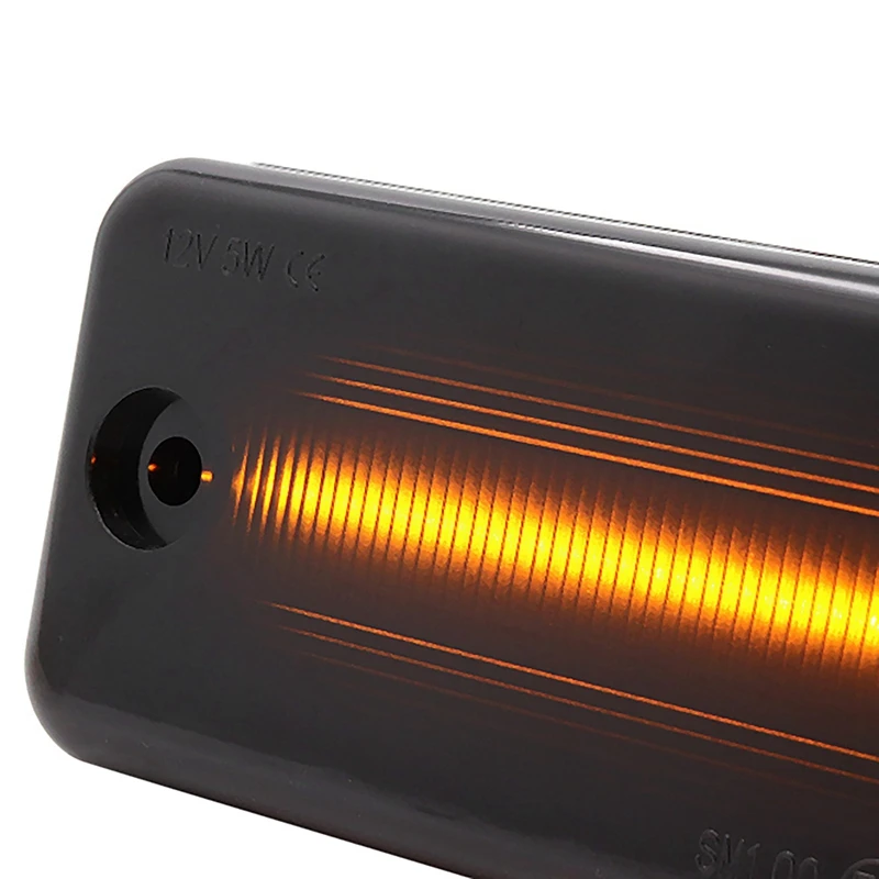 

6Pcs Amber Dynamic Flowing LED Side Marker Light for Iveco Fiat Ducato Citroen Relay Peugeot Boxer Renault VOLVO MAN